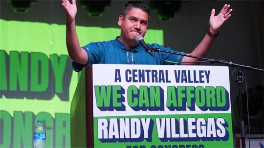 Der Immigranten-Sohn Randy Villegas hat gute Chancen auf einen Wahlsieg für die Demokraten. 