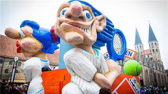 Der Karnevalsumzug in Braunschweig am 2. März gilt als der größte in Norddeutschland. (Archivbild)