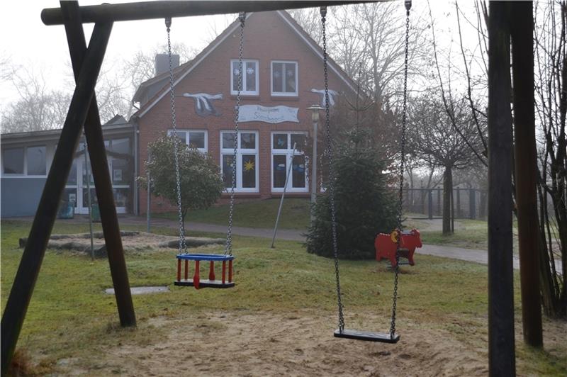 Der Kindergarten Storchennest in Gräpel. Der Bauantrag für den Anbau ist gestellt.