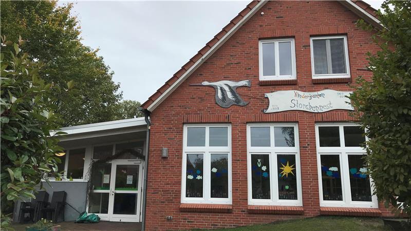 Der Kindergarten in der alten Gräpeler Schule wird derzeit umgebaut.