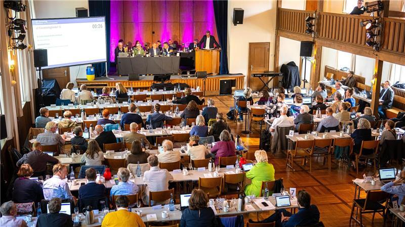 Der Kirchentag tagt noch bis Donnerstag.