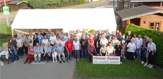 Der Kleine Damm hat zum 50. Mal Straßenfest gefeiert.