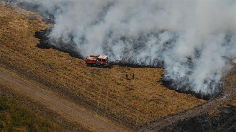 Der Klimawandel führt Fachleuten zufolge dazu, dass brandfördernde Bedingungen häufiger auftreten.