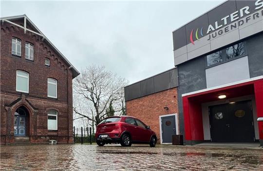 Der Klinkerbau aus dem 19. Jahrhundert diente einst als Dienstwohnung für den Tierarzt und den Schlachthofdirektor.