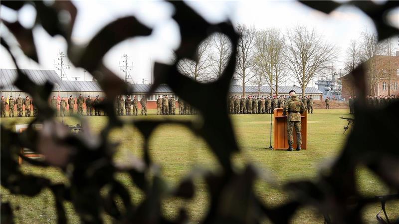 Der Kommandowechsel fand im Marinestützpunkt statt.
