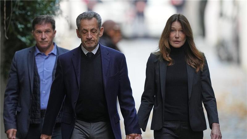 Frankreichs Ex-Präsident Sarkozy kommt unter Auflagen frei Der Konservative zeigte sich empört über seine Verurteilung. (Archivbild)