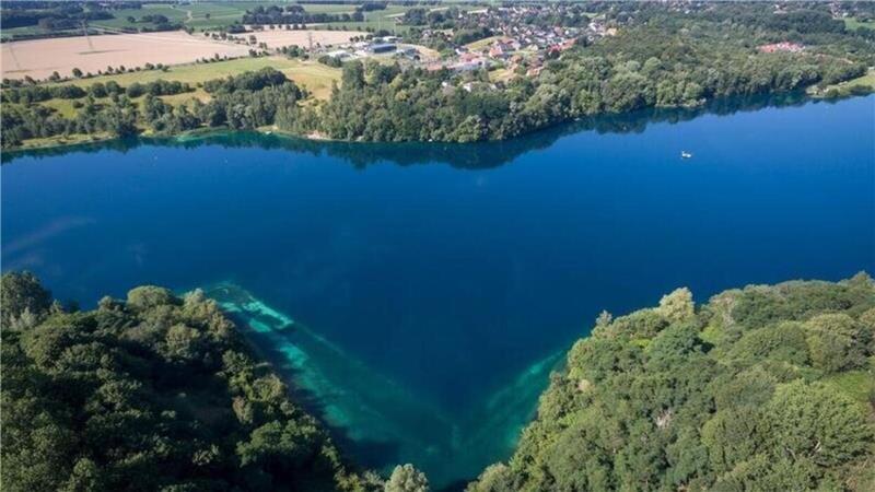 Tauch-Drama im Kreidesee: 60-Jährige nach Notaufstieg schwer verletzt Der Kreidesee ist bei Tauchern äußerst beliebt.