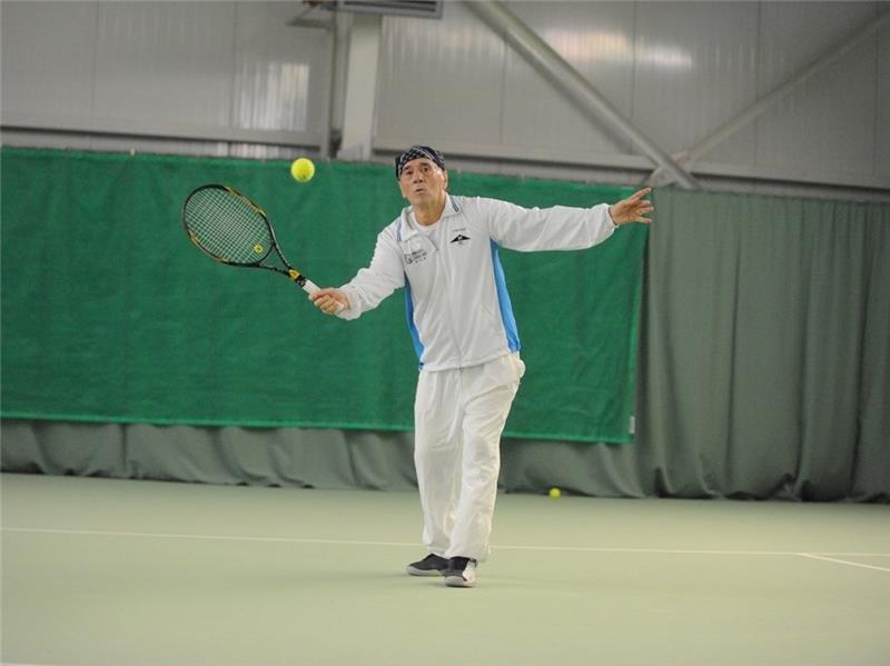 Der Kroate Vinko Topic spielt seit 15 Jahren Tennis für den Stader TC. Foto: Berlin