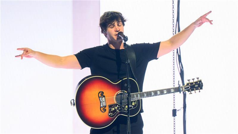 Der Künstler trat in Hannover auf.