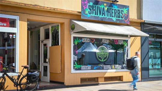 Der Laden „Shiva Herbs“ am Theodor-Heuss-Platz hat geschlossen.