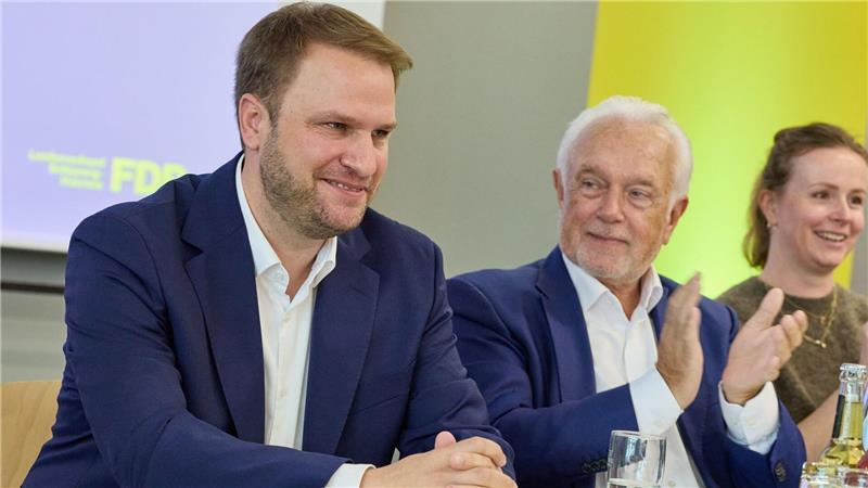 Der Landesvorsitzende Christopher Vogt wurde zum Spitzenkandidat gewählt.