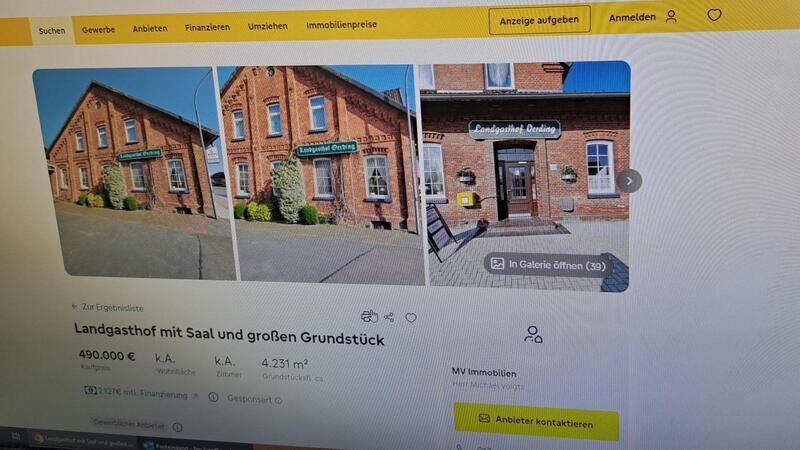 Nachfolger dringend gesucht: Landgasthof Oerding steht nach fast 150 Jahren zum Verkauf Der Landgasthof Oerding in Kirchwistedt steht im Internet zum Verkauf.