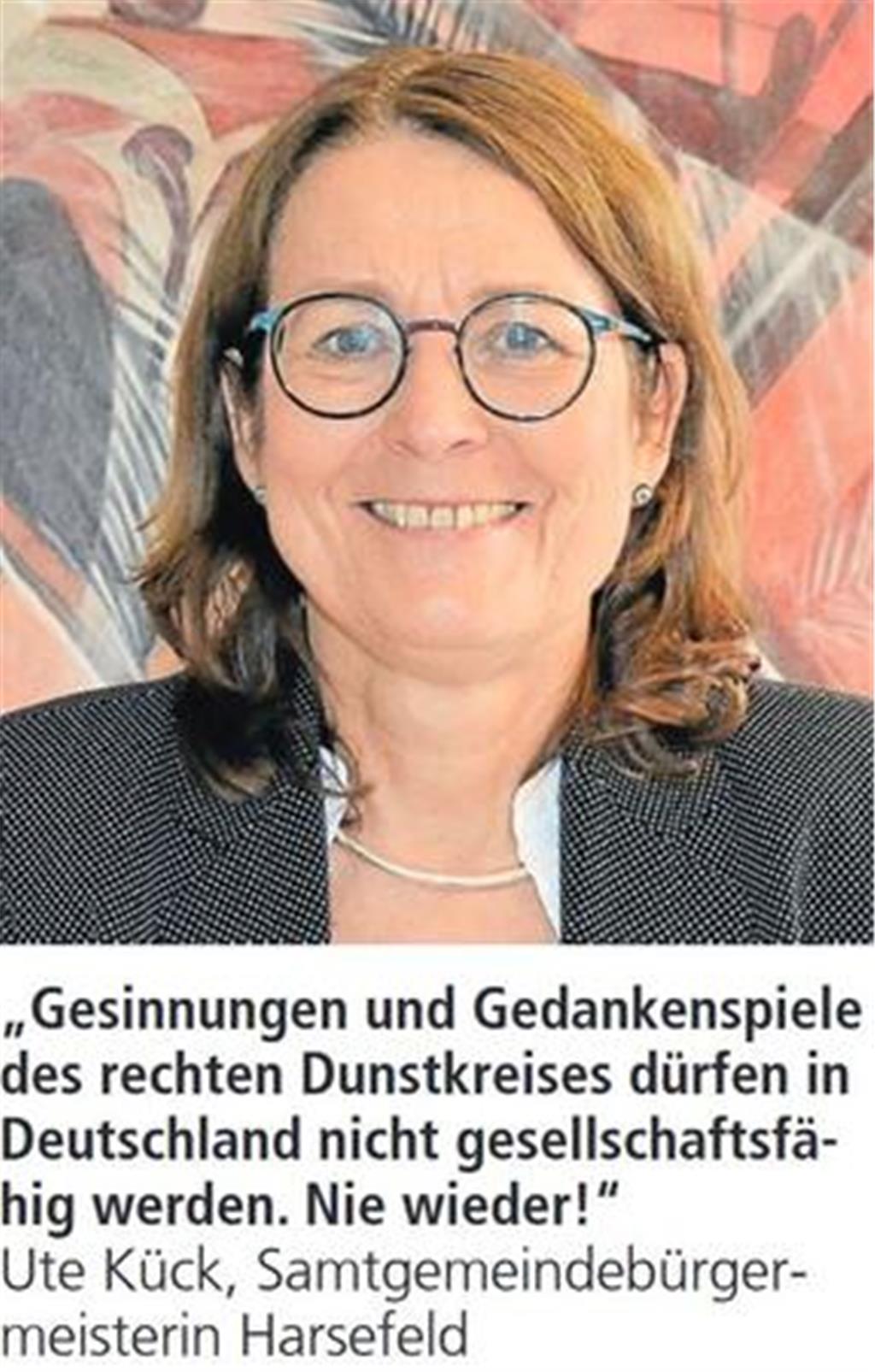 Der Landkreis zeigt Gesicht für Freiheit und Demokratie.