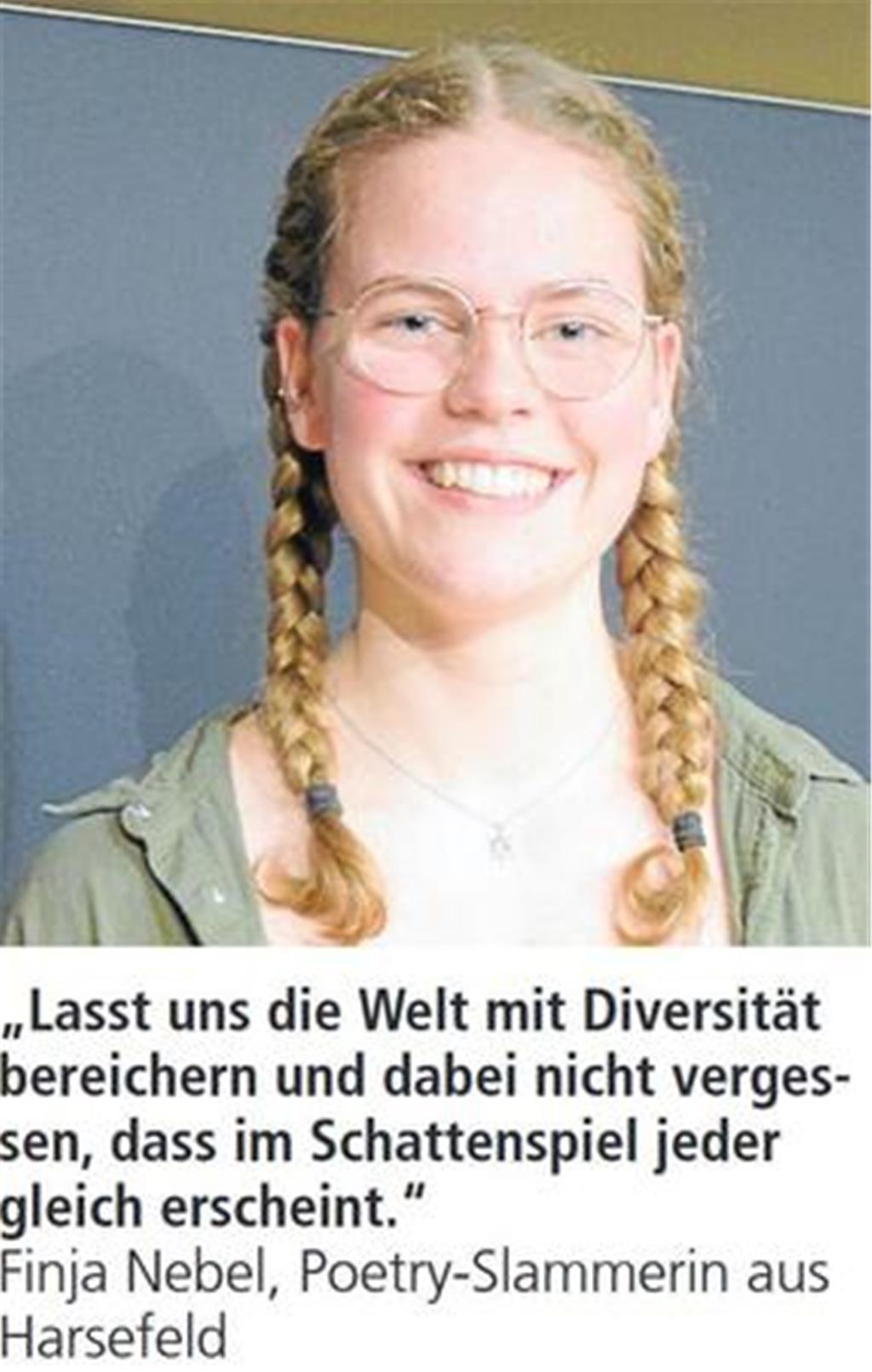Der Landkreis zeigt Gesicht für Freiheit und Demokratie.