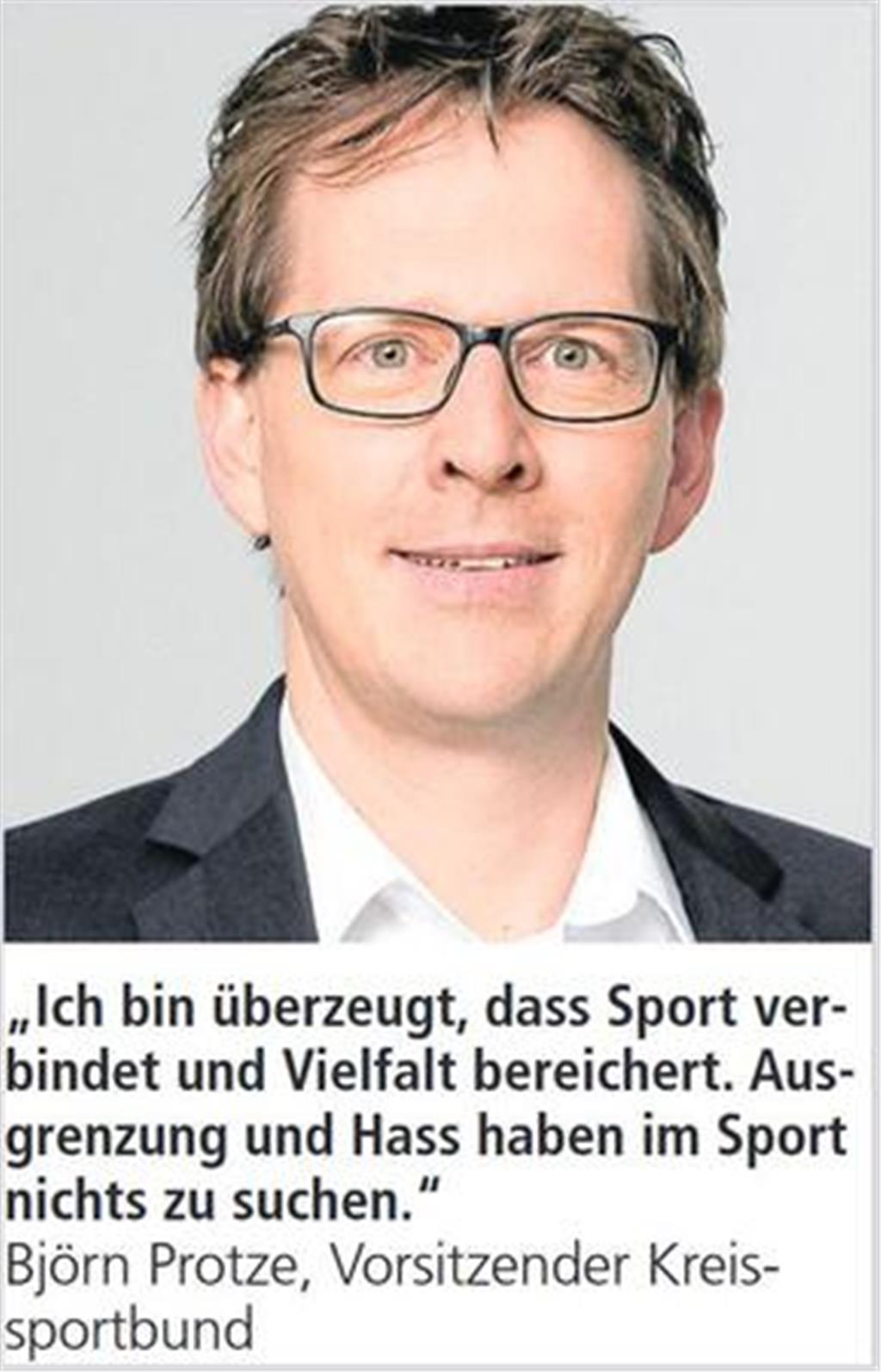 Der Landkreis zeigt Gesicht für Freiheit und Demokratie.