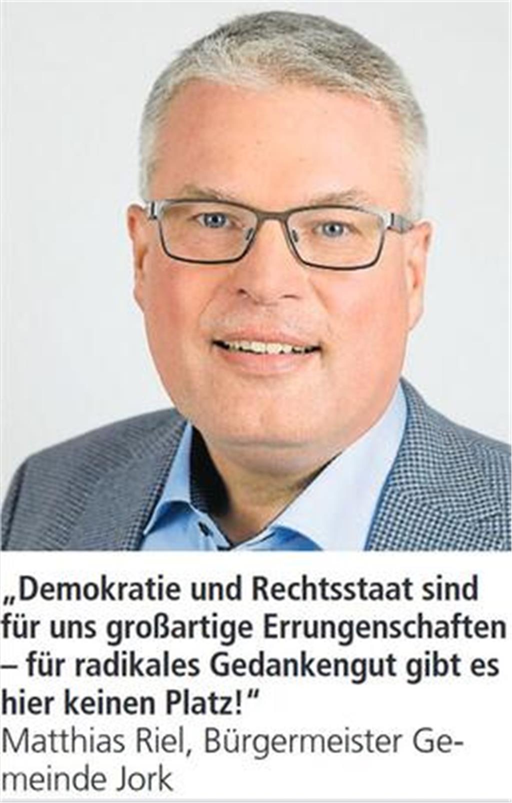 Der Landkreis zeigt Gesicht für Freiheit und Demokratie.