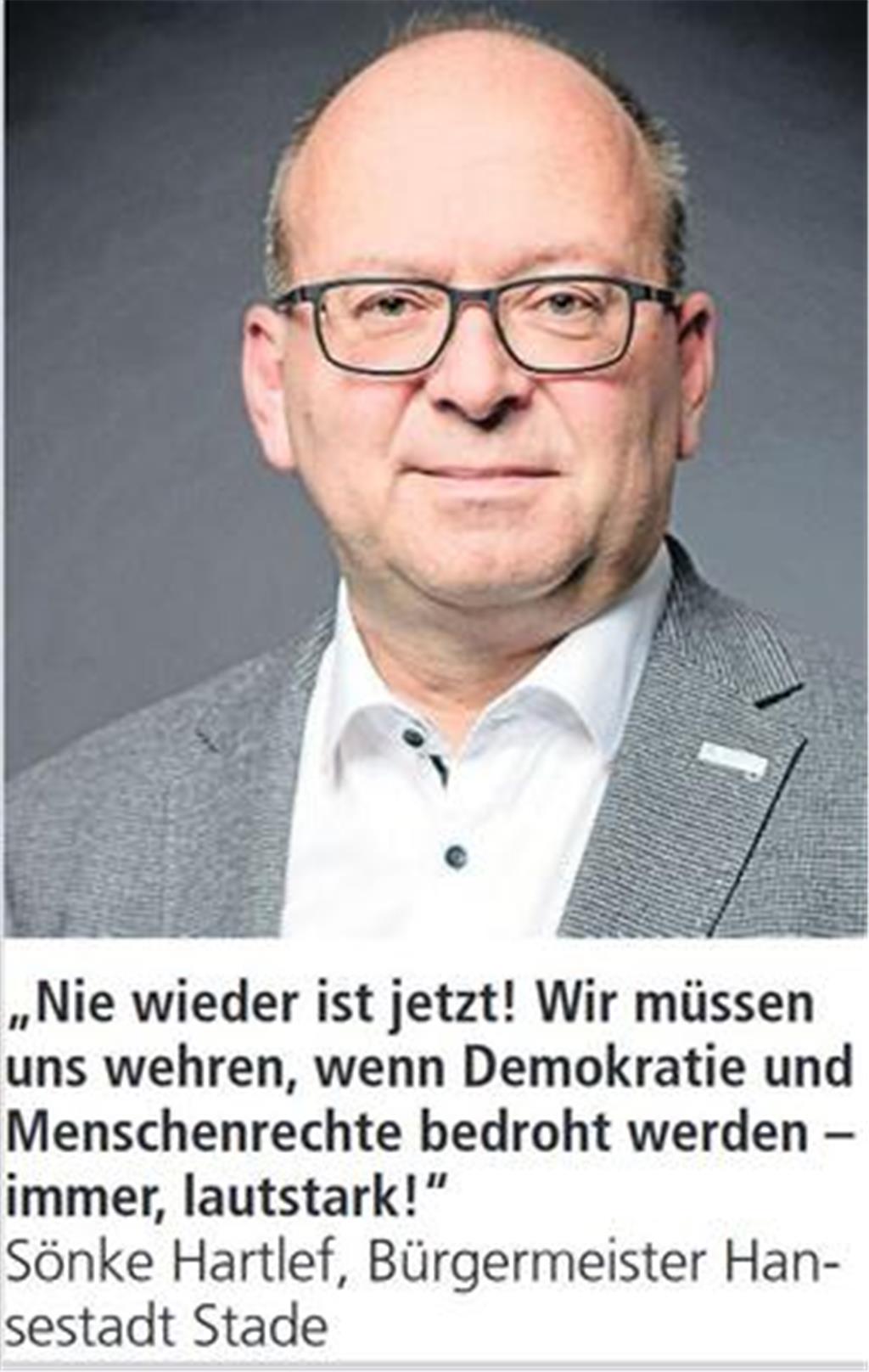 Der Landkreis zeigt Gesicht für Freiheit und Demokratie.