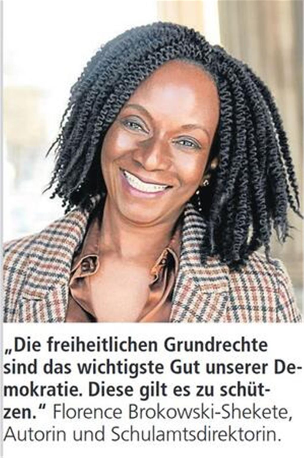 Der Landkreis zeigt Gesicht für Freiheit und Demokratie.