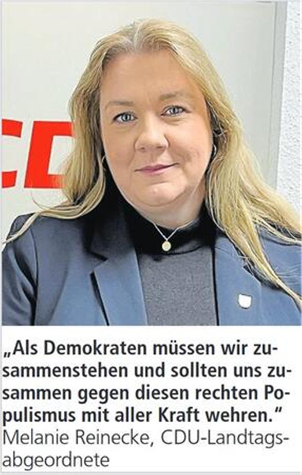 Der Landkreis zeigt Gesicht für Freiheit und Demokratie.