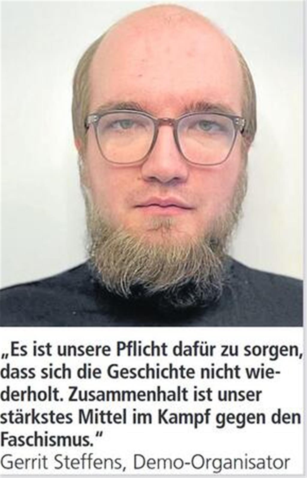 Der Landkreis zeigt Gesicht für Freiheit und Demokratie.