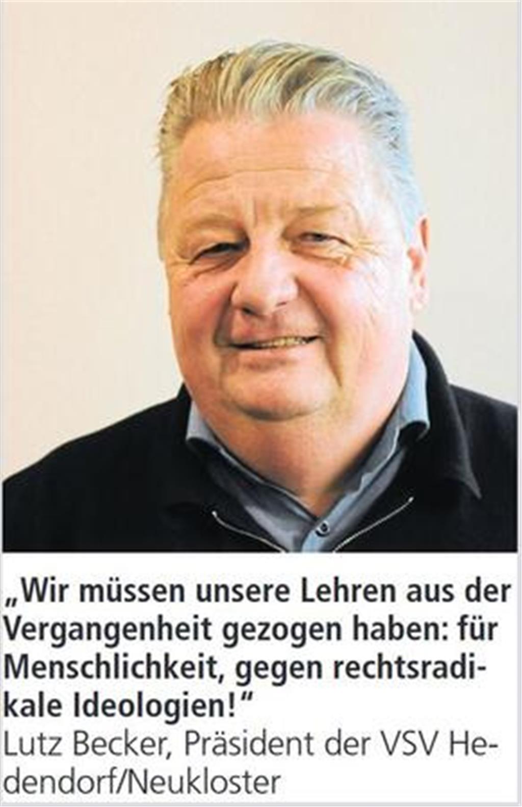 Der Landkreis zeigt Gesicht für Freiheit und Demokratie.