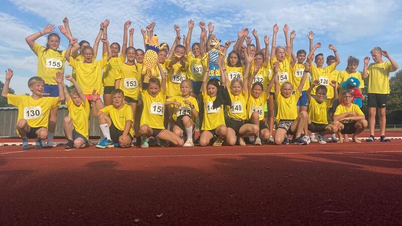 Der Leichtathletik-Nachwuchs aus dem Landkreis setzte sich beim Kreisvergleich durch.