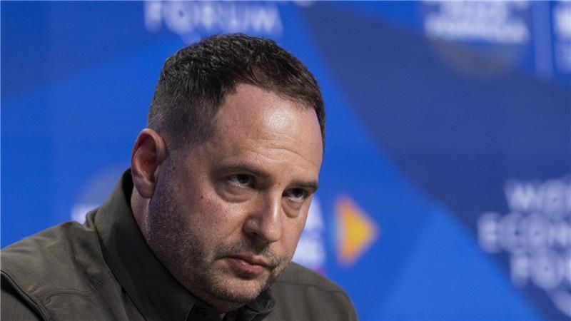 Der Leiter des Präsidentenbüros, Andrij Jermak, galt bisher als der eigentliche starke Mann in der Ukraine. (Archivbild)