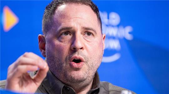 Der Leiter des ukrainischen Präsidialamtes Andrij Jermak sieht Fortschritte in Davos.