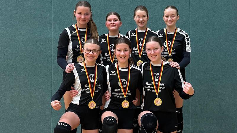 Der MTV Wangersen gewann die Bezirksmeisterschaft der U14.