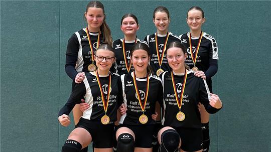 Der MTV Wangersen gewann die Bezirksmeisterschaft der U14.
