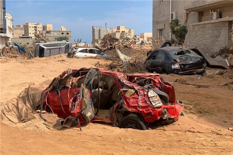Katastrophe um Katastrophe: Sorge vor Krankheiten in Libyen Der Mangel an sauberem Trinkwasser schürt die Sorge, es könnten sich Krankheiten wie Cholera ausbreiten.