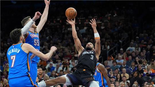 Der Meister ist eine Runde weiter: Die Oklahoma City Thunder gewannen alle vier Spiele gegen Phoenix.