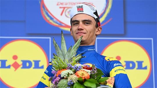 Der Mexikaner Isaac del Toro hat die Deutschland Tour gewonnen.