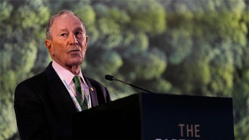 Der Milliardär Michael Bloomberg will mit seiner Stiftung für die Klimaverpflichtungen der USA aufkommen. (Archivbild)