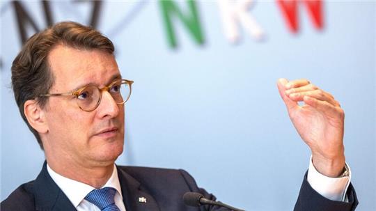 Der Ministerpräsident des Landes Nordrhein-Westfalen: Hendrik Wüst.