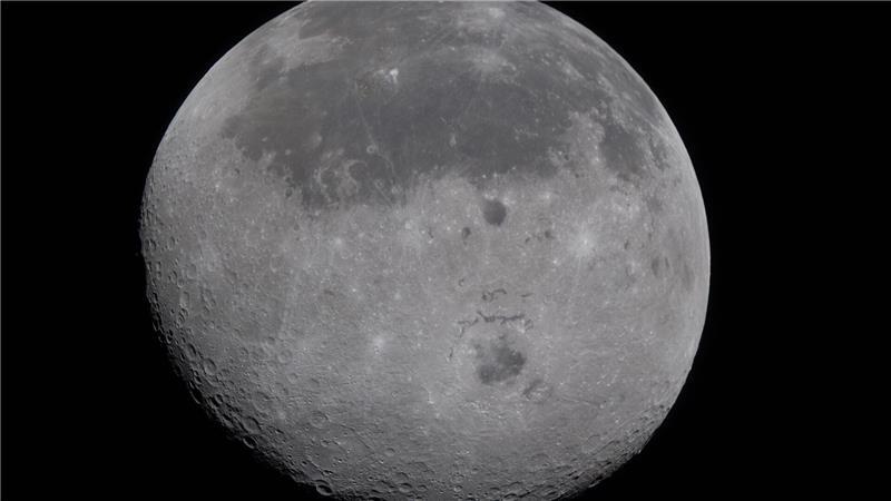 Der Mond - aus der Perspektive der „Artemis 2“-Crew.