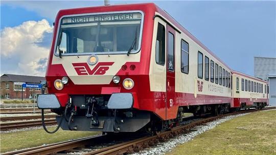 Der Moorexpress-628er im neuen Look. Er wird am 10. Mai im Rahmen des Jubiläums in Gnarrenburg getauft.
