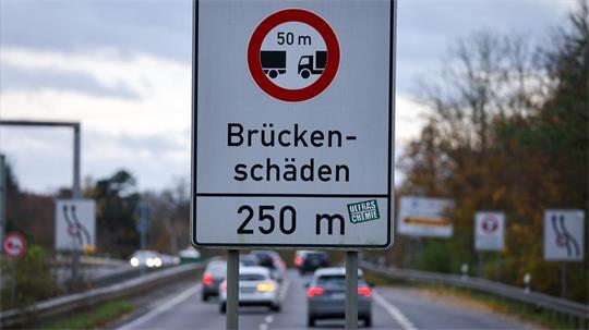 Der Neubau der B200-Brücke soll geschätzt drei bis fünf Jahre dauern. (Symbolbild)