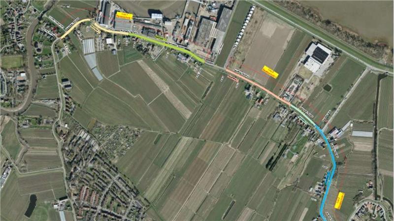 Der Neuenfelder Fährdeich wird in mehreren Bauabschnitten saniert.