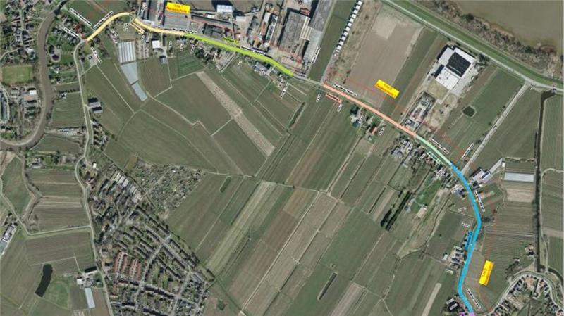 Der Neuenfelder Fährdeich wird in mehreren Bauabschnitten saniert.
