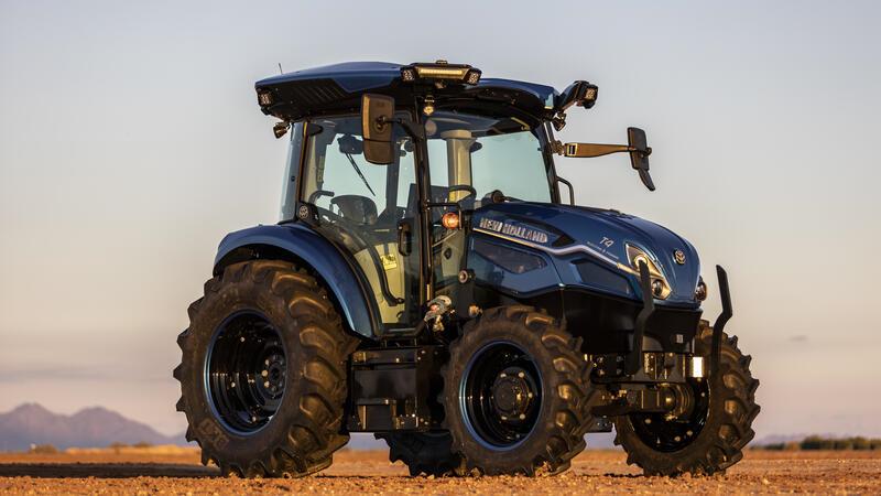 Streit um Agrardiesel: Warum gibt es noch keine E-Trecker? New Holland T4 Electric Power