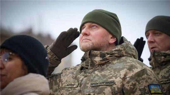 Der Oberbefehlshaber der ukrainischen Streitkräfte: Walerij Saluschnyj.