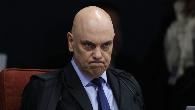 Der Oberste Richter Moraes stimmt für eine Verurteilung Bolsonaros. (Archivbild)