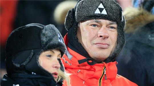 Der Österreicher Toni Polster 2017 bei einem Ski-Rennen.