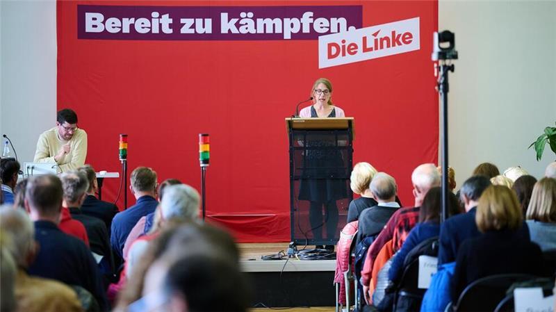 Antisemitismus-Streit: Abgeordnete verlassen Berliner Linke Der Parteitag endete in einem Eklat (Archivbild)
