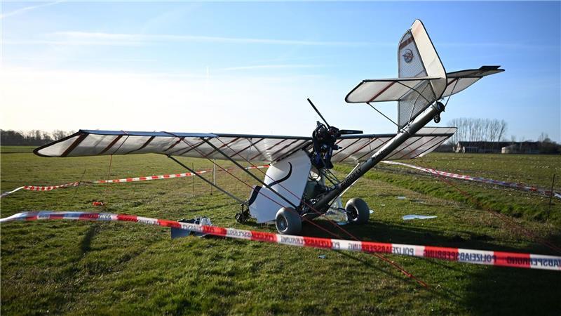 Der Pilot kam bei dem Absturz ums Leben.