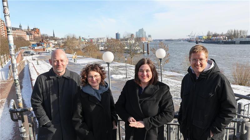 Der Plan für die Neugestaltung des Elbufers zwischen Fischmarkt und Landungsbrücken fußt auf einer Zusammenarbeit von Anwohnern, Landschaftsplanern und der Stadt.