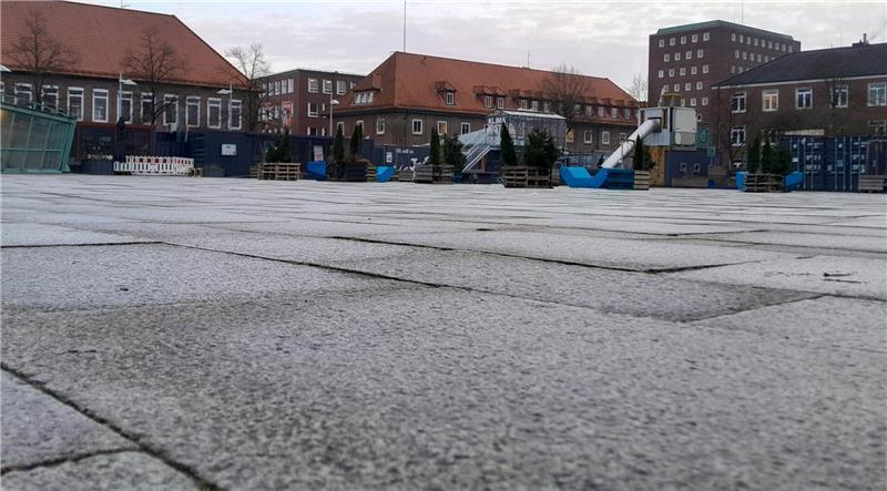 Der Platz am Sande soll frei bleiben von geparkten Autos.