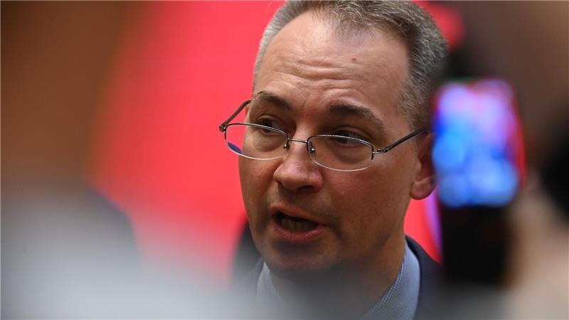 Der Präsident der US-Handelskammer in China, Michael Hart, hofft auf leichtere Bedingungen für US-Firmen. 