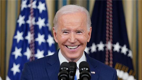 Der Präsident der Vereinigten Staaten von Amerika: Joe Biden.